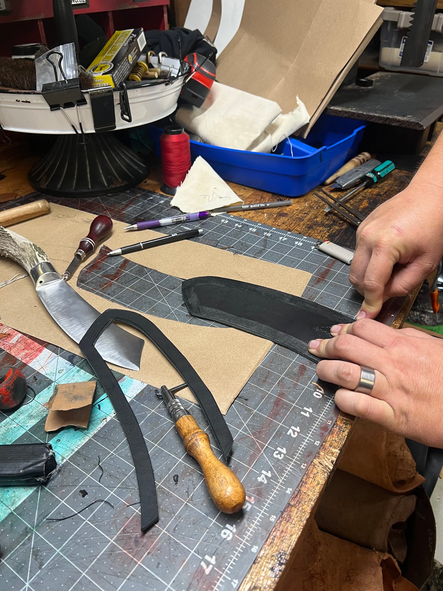 December 7th-8th..2024..Forged Camp Knife / Sheath Class