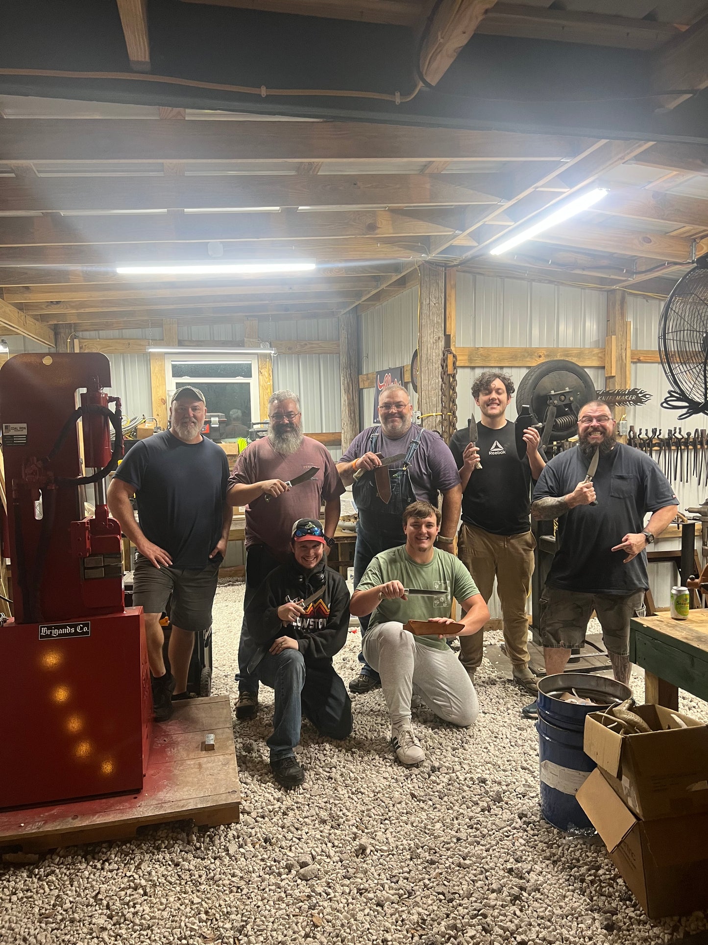 December 7th-8th..2024..Forged Camp Knife / Sheath Class
